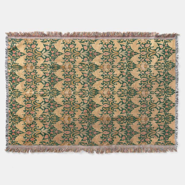 William Morris Floral Blanket Decke (Vorderseite)