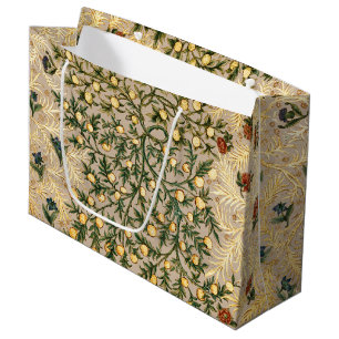 William Morris Floral Fruit Garden Blume Classic Große Geschenktüte
