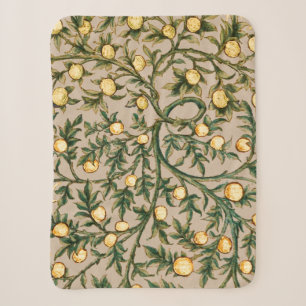 William Morris Floral Fruit Garden Blume Classic Sherpadecke
