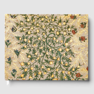 William Morris Floral Obstgarten-Blume Klassiker Gästebuch
