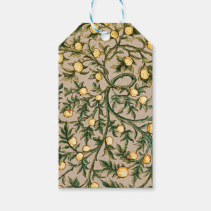 William Morris Floral Obstgarten-Blume Klassiker Geschenkanhänger