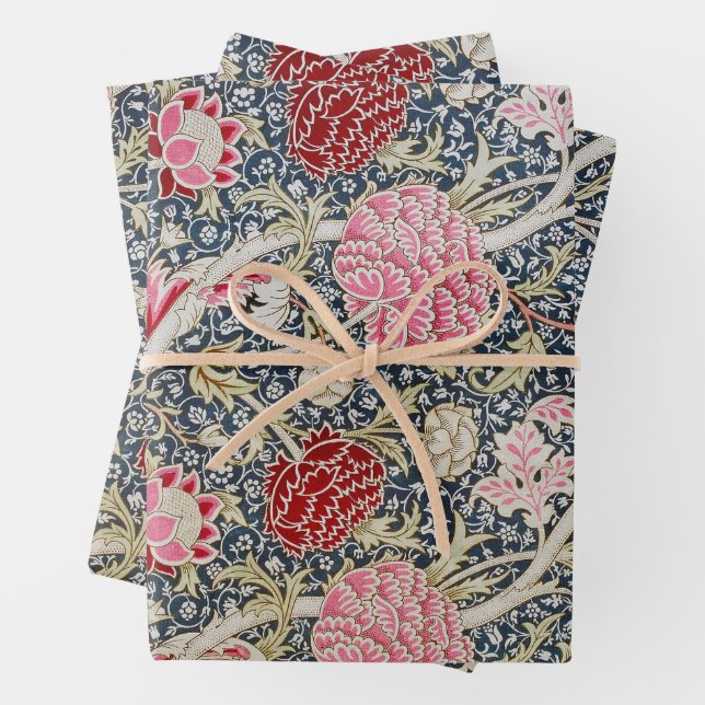 William Morris, Floral Pattern Geschenkpapier Set (Beispiel)