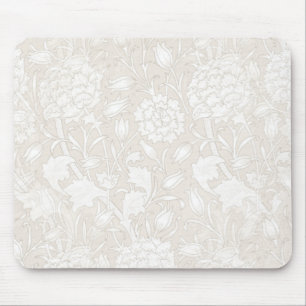 William Morris Floral Pattern in Sepia Mousepad