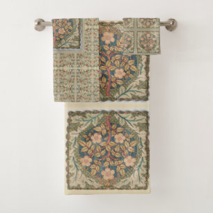 William * Morris Floral Tree Trellis Creme