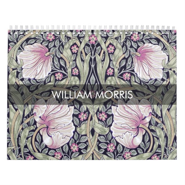 William Morris Florales Design Kalender (Titelbild)