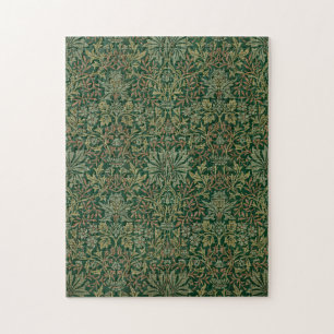 William Morris Flower Garden-Grün