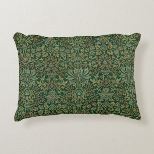 William Morris Flower Garden-Grün Dekokissen