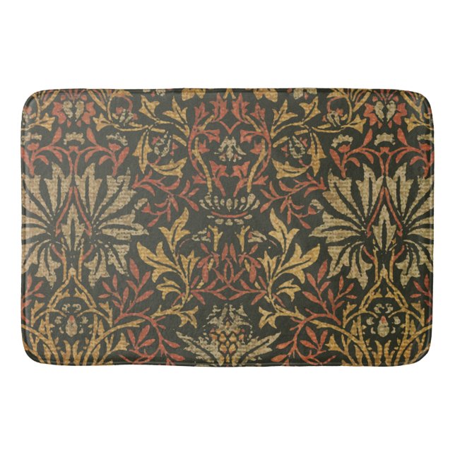 William Morris Flower Garden Tapestry Badematte (Vorderseite)