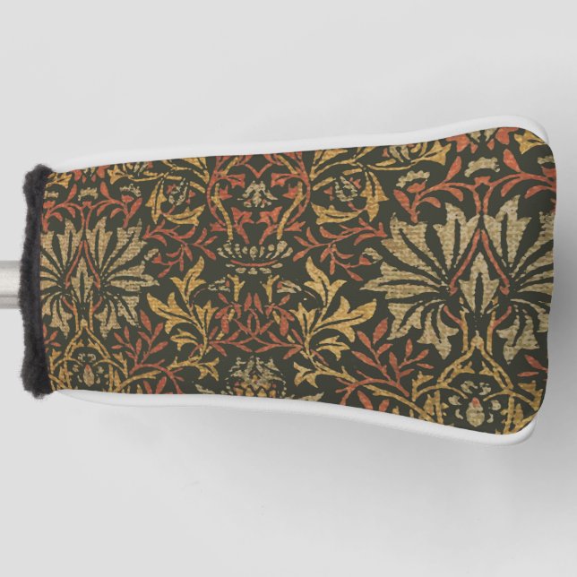 William Morris Flower Garden Tapestry Golf Headcover (Vorderseite)