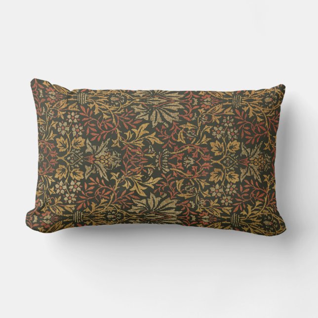 William Morris Flower Garden Tapestry Lendenkissen (Vorderseite)