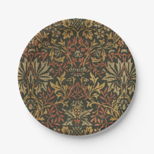 William Morris Flower Garden Tapestry Pappteller