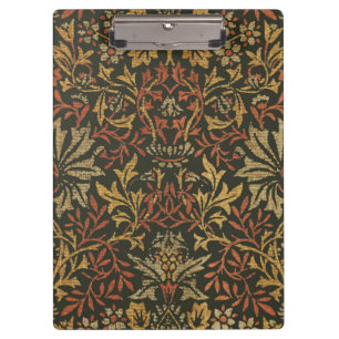 William Morris Flower Garden Teppich Klemmbrett