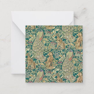 William Morris Forest Flat Note Card Mitteilungskarte