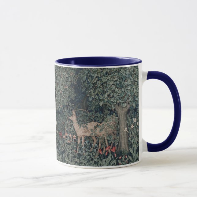 William Morris Forest Greenerals Animals Blume Tasse (Rechts)