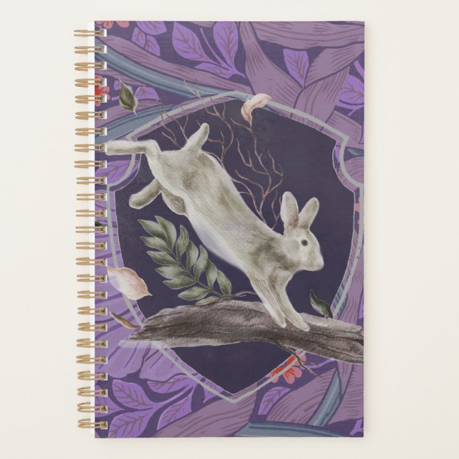 William Morris Forest Rabbit Floral Art Nouveau (Devant)
