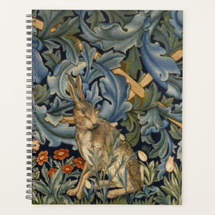 William Morris Forest Rabbit Floral Art Nouveau