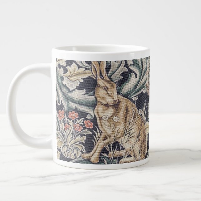 William Morris Forest Rabbit Jumbo-Tasse (Links)