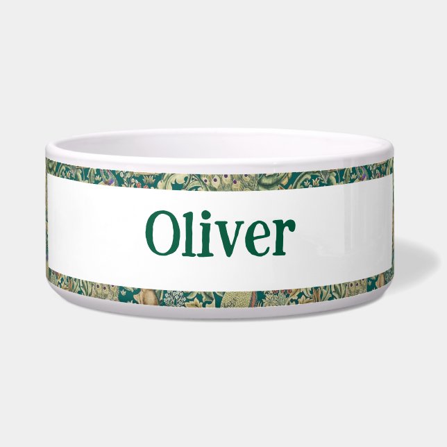 William Morris Forest Victorian Personalized Napf (Vorderseite)