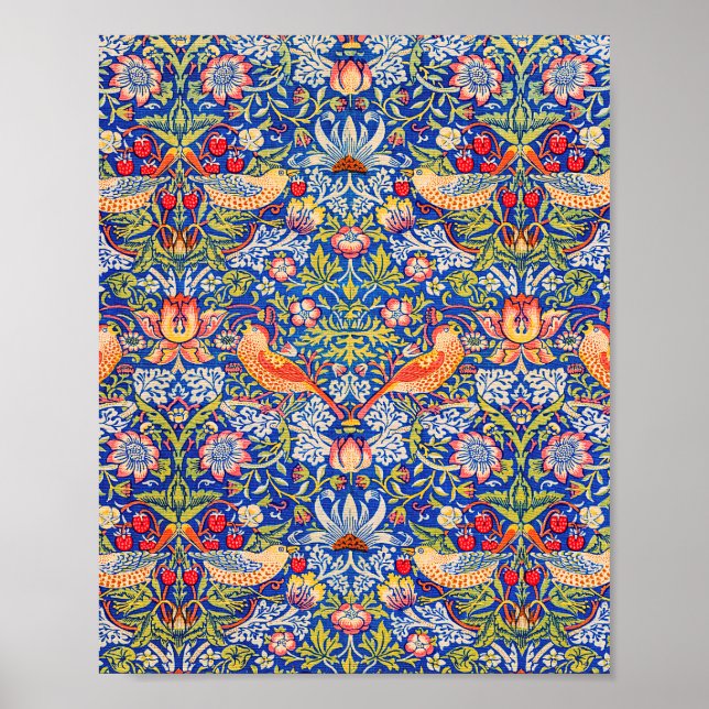 William Morris Fraise voleur célèbre tableau (Devant)