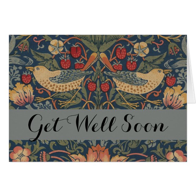 William Morris Fraise Voleurs Oiseaux (Devant horizontal)