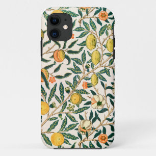 William Morris Frucht Granatapfel Weißes Ornament Case-Mate iPhone Hülle