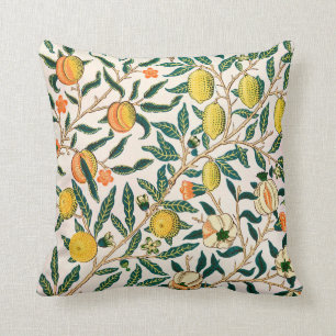 William Morris frucht und Granatäpfel Kissen