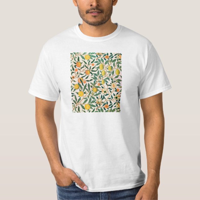 William Morris frucht und Granatäpfel T-Shirt (Vorderseite)