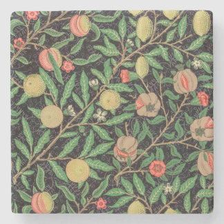 William Morris Fruchtmuster Steinohrenschutz Steinuntersetzer
