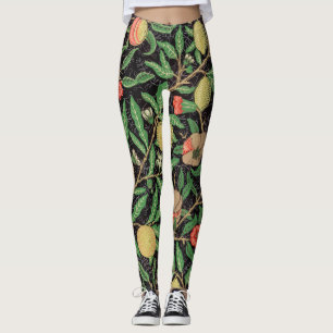 William Morris Fruchtmuster Vintag Leggings