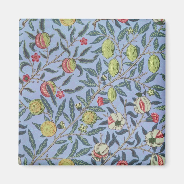 William Morris Fruit Pomegranate Magnet (Vorne)