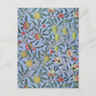 William Morris Fruit Pomegranate Postkarte
