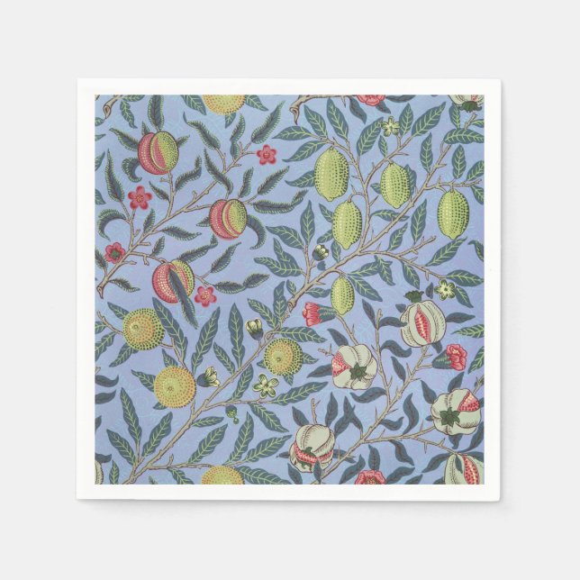 William Morris Fruit Pomegranate Serviette (Vorderseite)