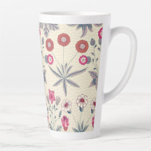 William Morris Gänseblümchen Blumenmuster Rot Oran Milchtasse