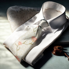 William Morris Garden Tulip Floral Pattern Krawatte