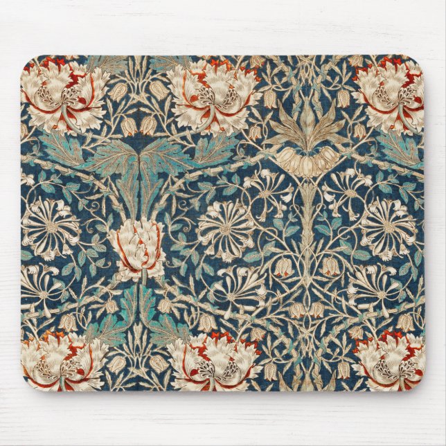 William Morris Geißblatt  1876 Mousepad (Vorne)