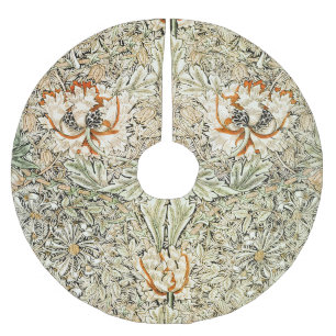 William Morris Geißblatt Blumen Tapete Polyester Weihnachtsbaumdecke