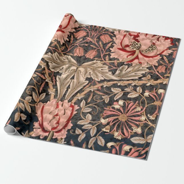 William Morris Geißblatt Geschenkpapier (Ungerollt)