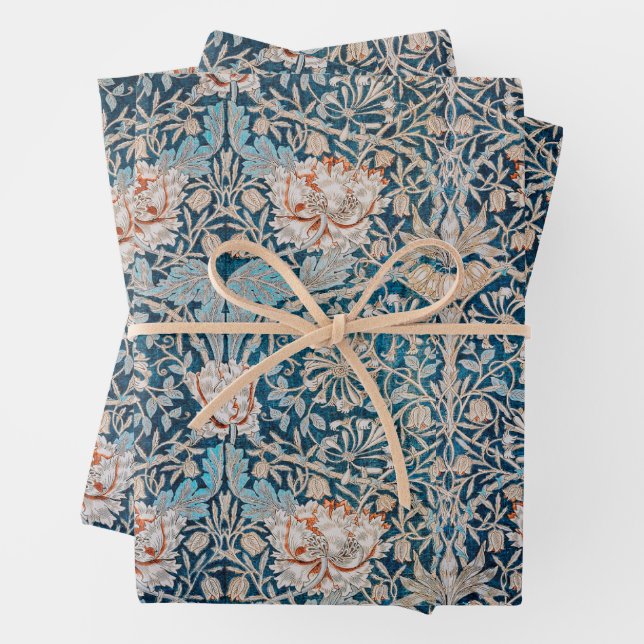 William Morris, Geißblatt Geschenkpapier Set (Beispiel)