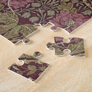 William Morris, Geißblatt, mit Blumen. Muster,