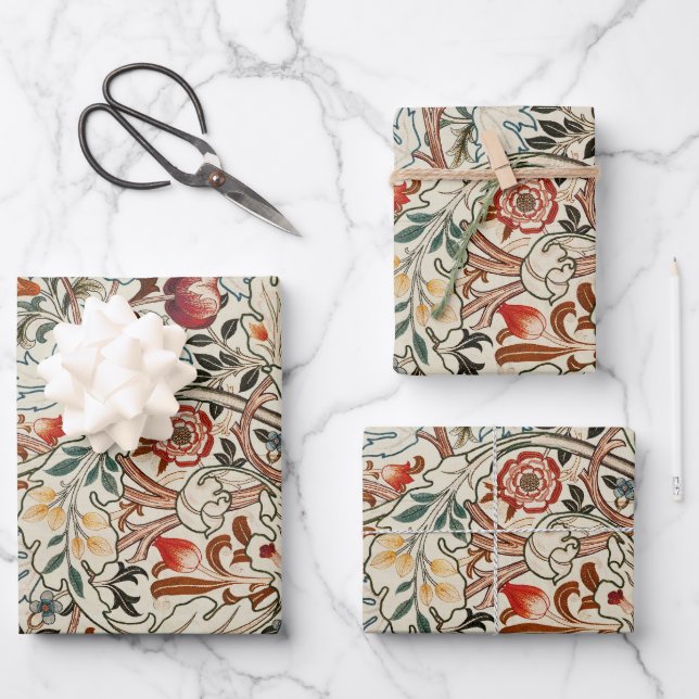 William Morris Geschenkpapier für botanische Kunst (Vorderseite)