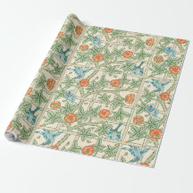 William Morris Gitter viktorianische Tapete