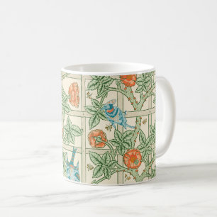 William Morris Gitter viktorianische Tapete Kaffeetasse