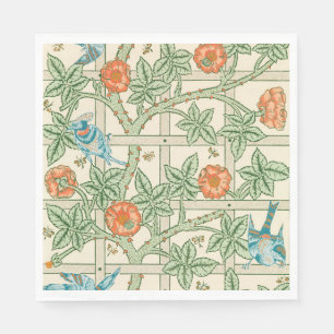 William Morris Gitter-Viktorianische Tapete Serviette