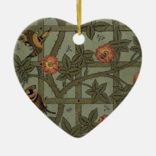 William Morris Gitter-Wallpaper-Kunst Keramik Ornament