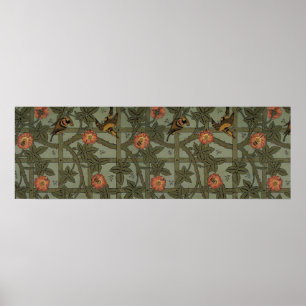 William Morris Gitter-Wallpaper-Kunst Poster