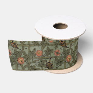William Morris Gitter-Wallpaper-Kunst Satinband