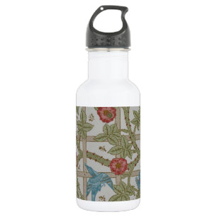 William Morris Gitter-Wallpaper-Kunst Trinkflasche