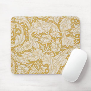 William Morris Gold Bachelors Button Floral Mousepad