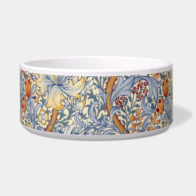 William Morris Gold Lily Victorian Botanical Napf (Rechts)