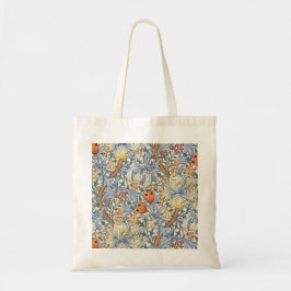 William Morris Gold Lily Victorian Wallpaper Tragetasche